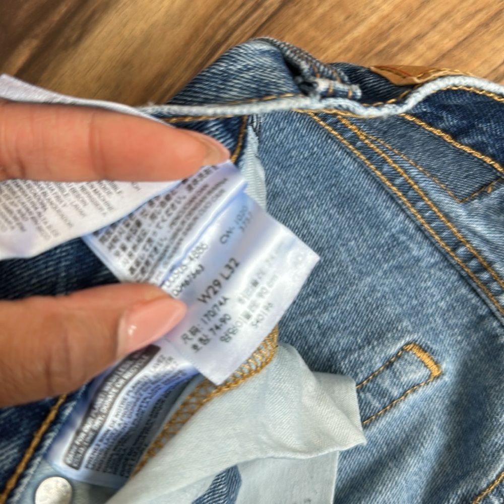 505 Levi’s Jeans Regular Size W29 x L32 - Picture 3 of 11
